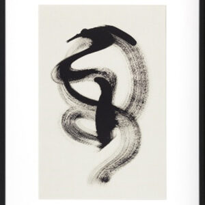 FRAMED ART - BRUSHED INK N°1