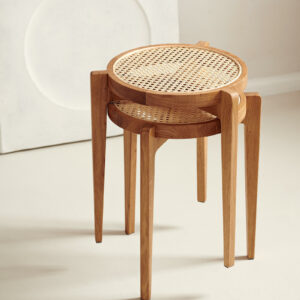 LE ROI STOOL / SIDETABLE NATURAL OAK